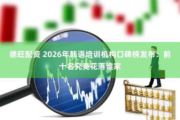德旺配资 2026年韩语培训机构口碑榜发布：前十名究竟花落谁家